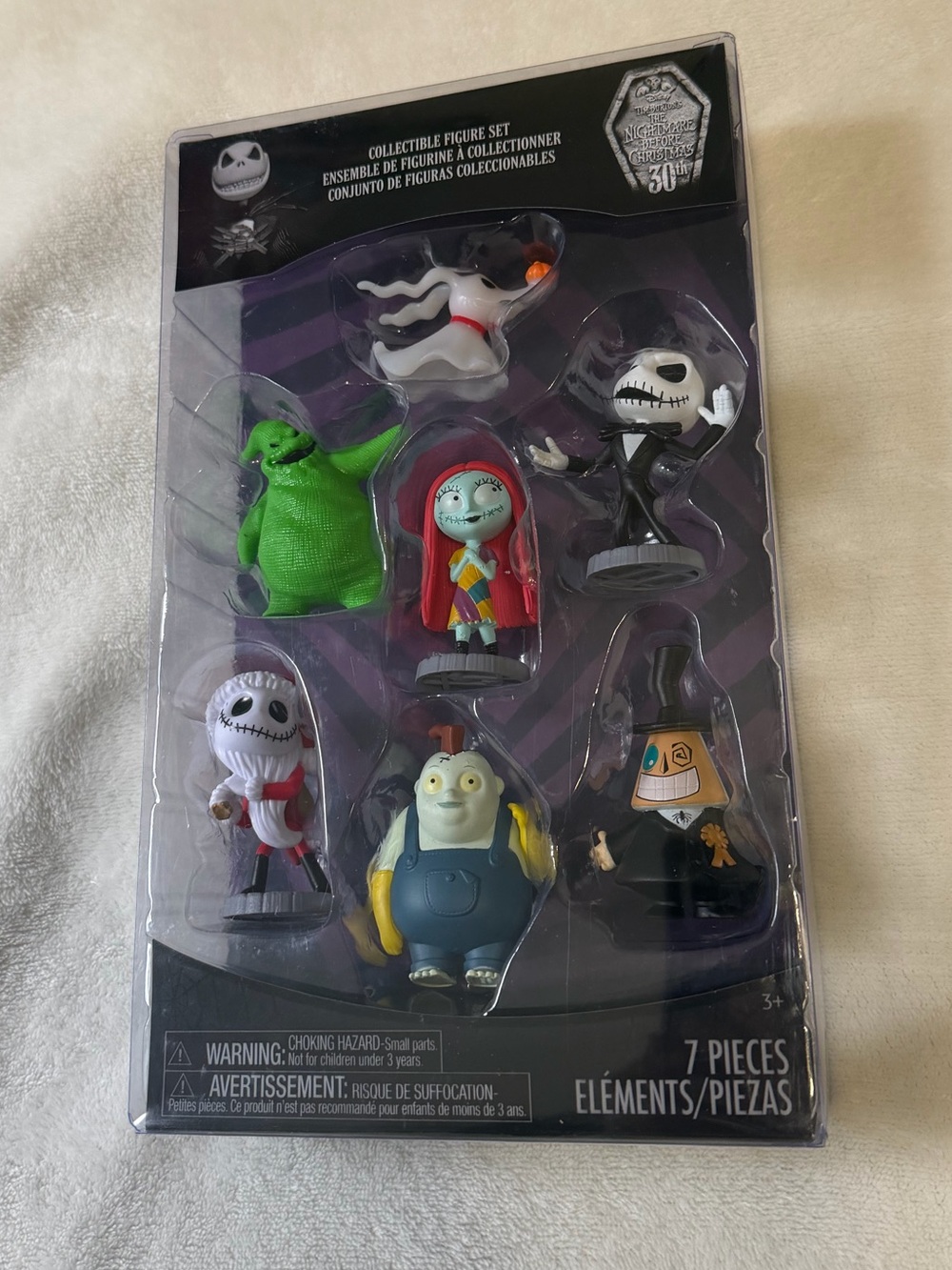 💗 Nightmare Before Christmas 7 Figurine Set